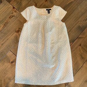 Gap Kids Dress | Size Medium Gold Foiled